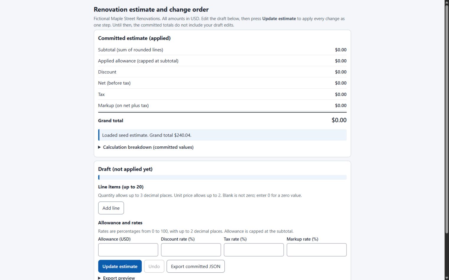 Haiku 5.5 Default: Feature trial / estimator. Startup failure preserved.